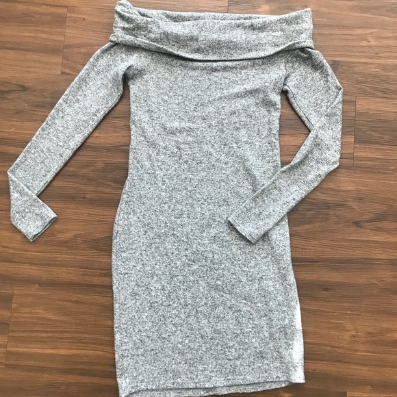 Express Offtheshoulder Sweater Dress 